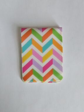 Colorful Chevron Card Sleeve Wallet - Multicolor